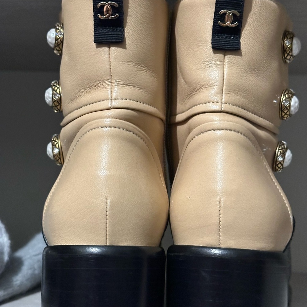 Chanel Leather Women's Boots
